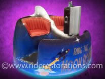 kiddie ride spaceship for sale