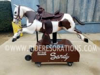 Sandy Kiddie Ride Horse