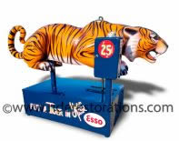 Esso Gas Coin Operated Kiddie Ride Tiger