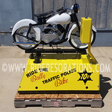 Bally Police Traffic kiddie ride motorcycle