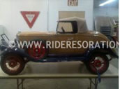 Peirce Arrow pedal car restoration